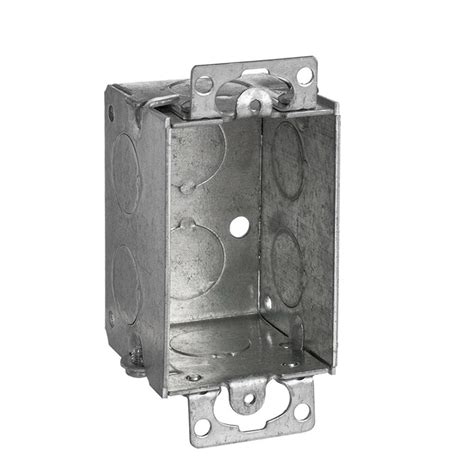 metal gang boxes|single gang electrical box metal.